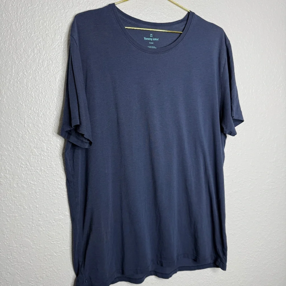 Pre-Owne Men's Tommy John second skin crew neck soft t-shirt size X-Large - Picture 2 of 6